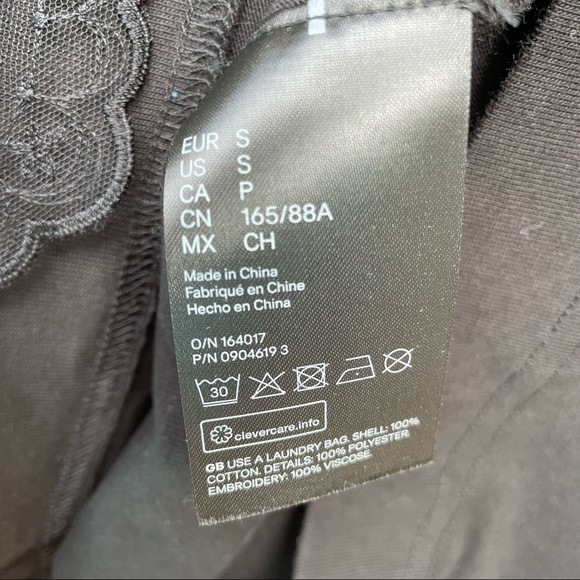 Simone Rocha x H&M Black Lace T-Shirt Dress - Picture 14 of 14